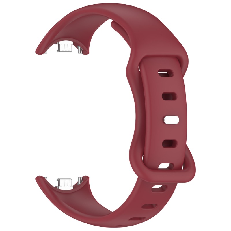 Sports Silicone Strap for Xiaomi Mi Band 9 8 Soft Comfortable Official Bracelet Wristband Mi Band 9 8 Correa Belt Accessories