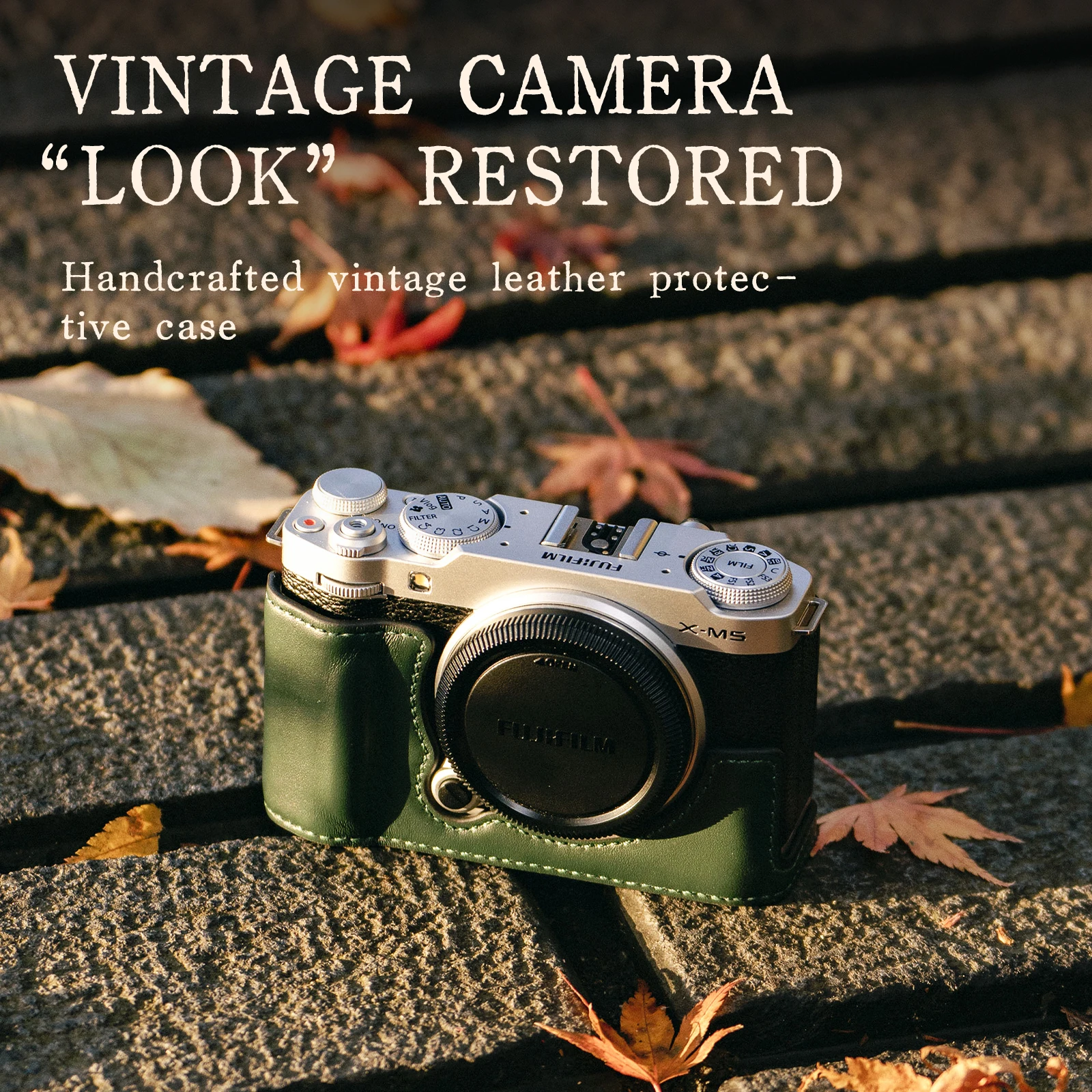 TILTA TA-T73 for Fujifilm X-M5 Vintage Camera Cage Base Kit Base