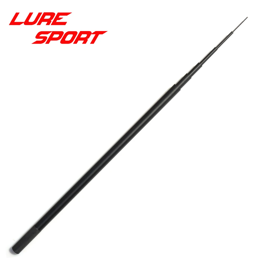 LureSport 2 Sets Matte 1.8m 6sections 2.1m 7sections 2.7m 8sections Carbon Solid Tip Travel Blank Rod Building Component_voghion.com