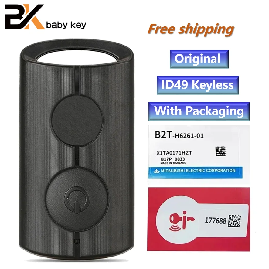

BB Key Original Remote Control Key for Yamaha NVX NVX155 XMAX XMAX300 QBIX AEROX JAUNS Motorcycle Scooter 433.92MHz ID49 Chip