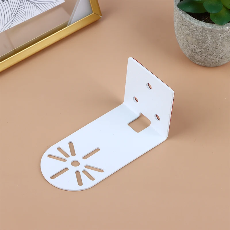 1Pc L Shape Nail Free Wall Mount Security Camera Bracket with Glue Base PTZ Version Camera Surveillance Bracket