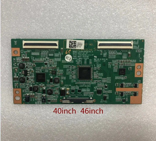 

40-дюймовая 46 дюймовая S100FAPC2LV0.3 логическая плата LTF460HN01 LTF400HM03 LTA460HM05/3 T-CON
