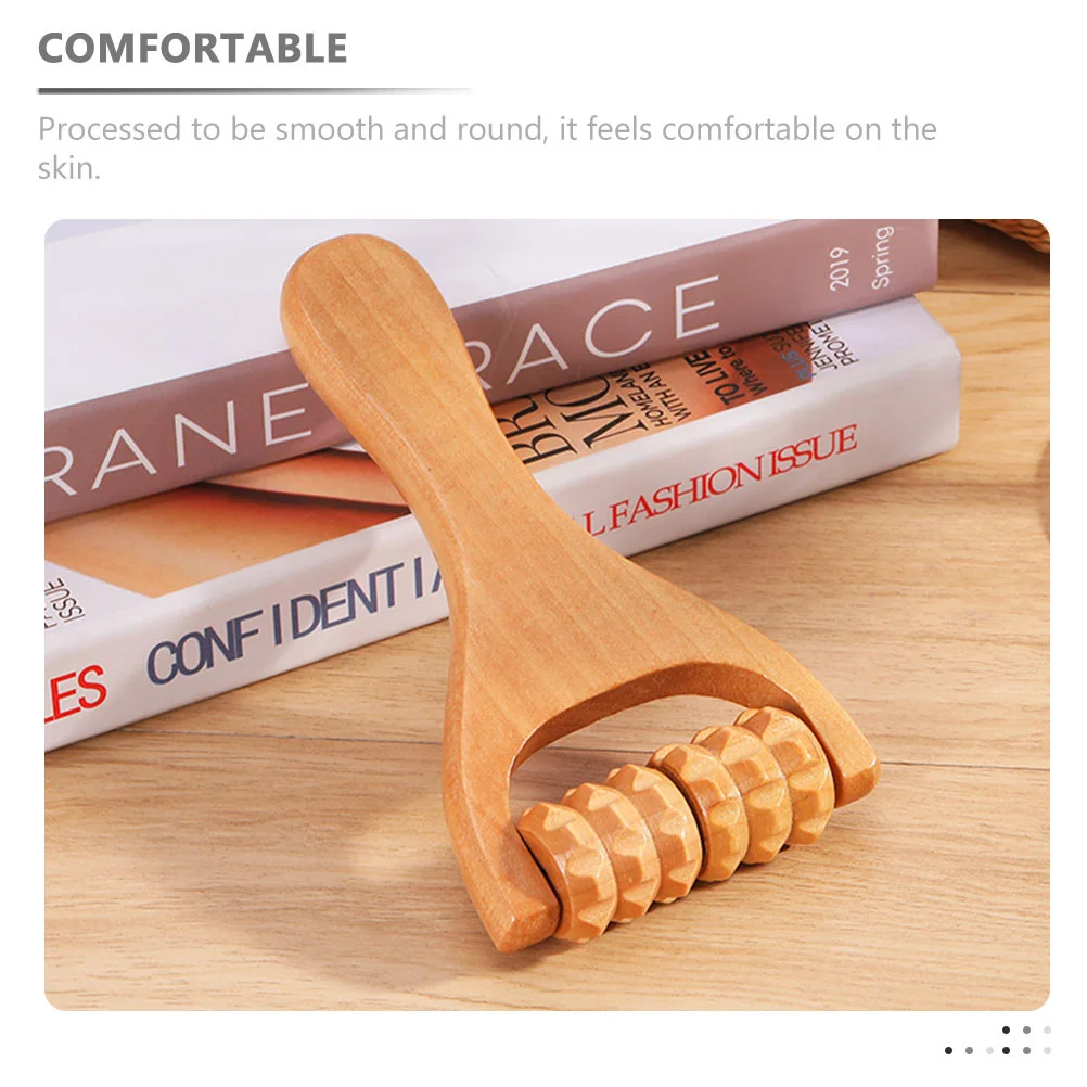 

Massage Hand Roller Wand Manual Tools The Face Massager Leg Recovery Wooden Shin Neck
