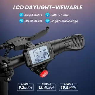 Gyroor 450W Electric Scooter with Seat for Adult, 12 inch Commuter Electric Scooter with Basket-up to 21 Miles 15.5MPH