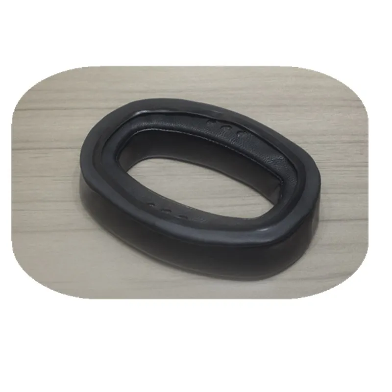 Almofadas de Orelha de Pele de Carneiro para Koss Esp950 Fones Substituição Earpads Almofadas de Espuma Almofadas de Ouvido Travesseiro Capa Copos Peças Preto - Image 5