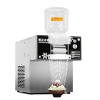 Machine à crème glacée à neige haute efficacité, machine commerciale de flocon de neige 529LBS/24H avec Texture réglable, acier inoxydable SUS304 6