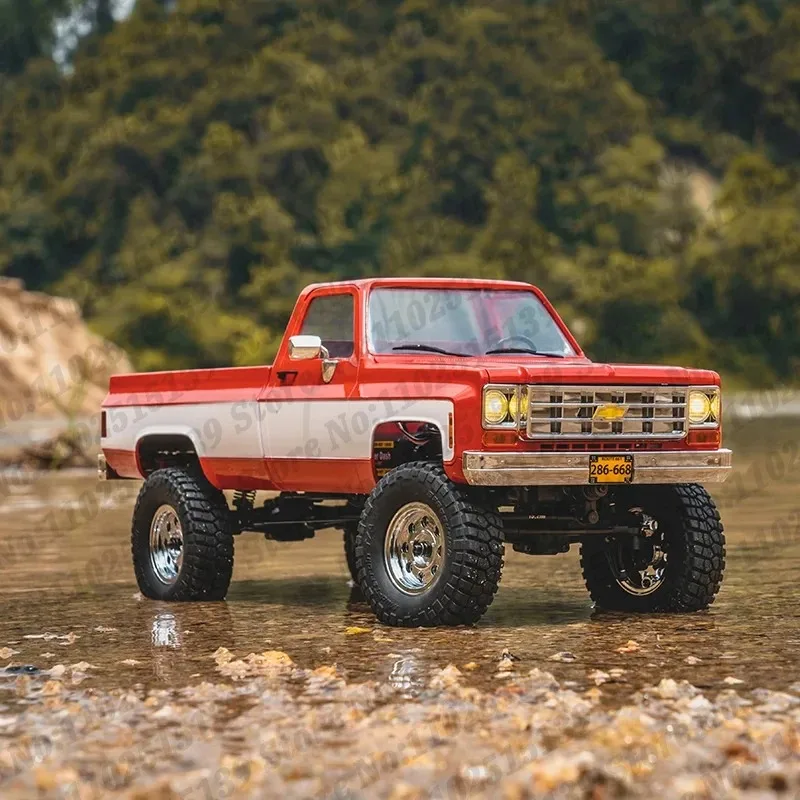 New FMS 1:18 FCX18 K10 1/18 Pickup K-10 RC Remote Control Model Car Simulation Climbing Car Four-wheel Drive Toys Model 6