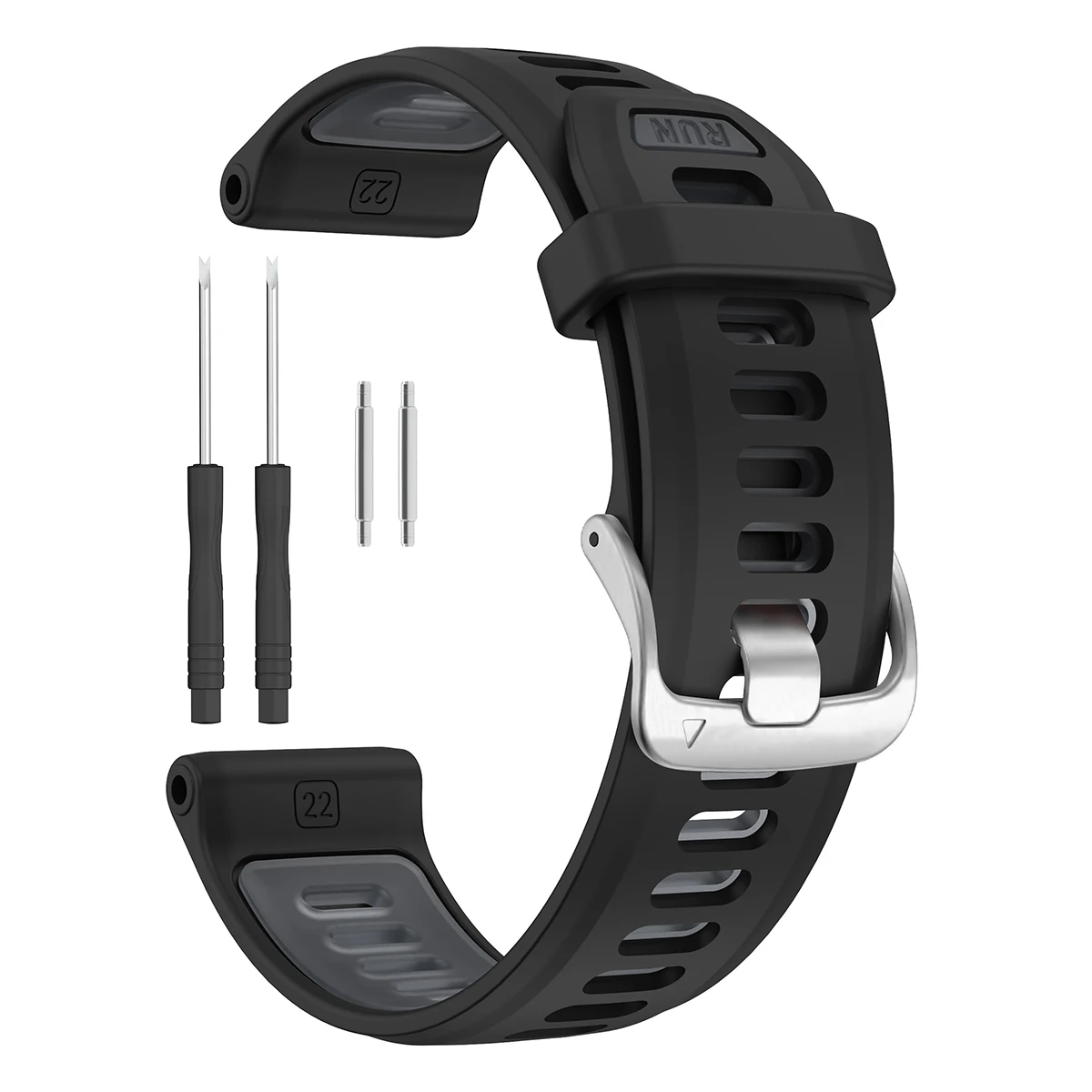 Two-Tone Silicone Sports Wristband Bracelet Accessories