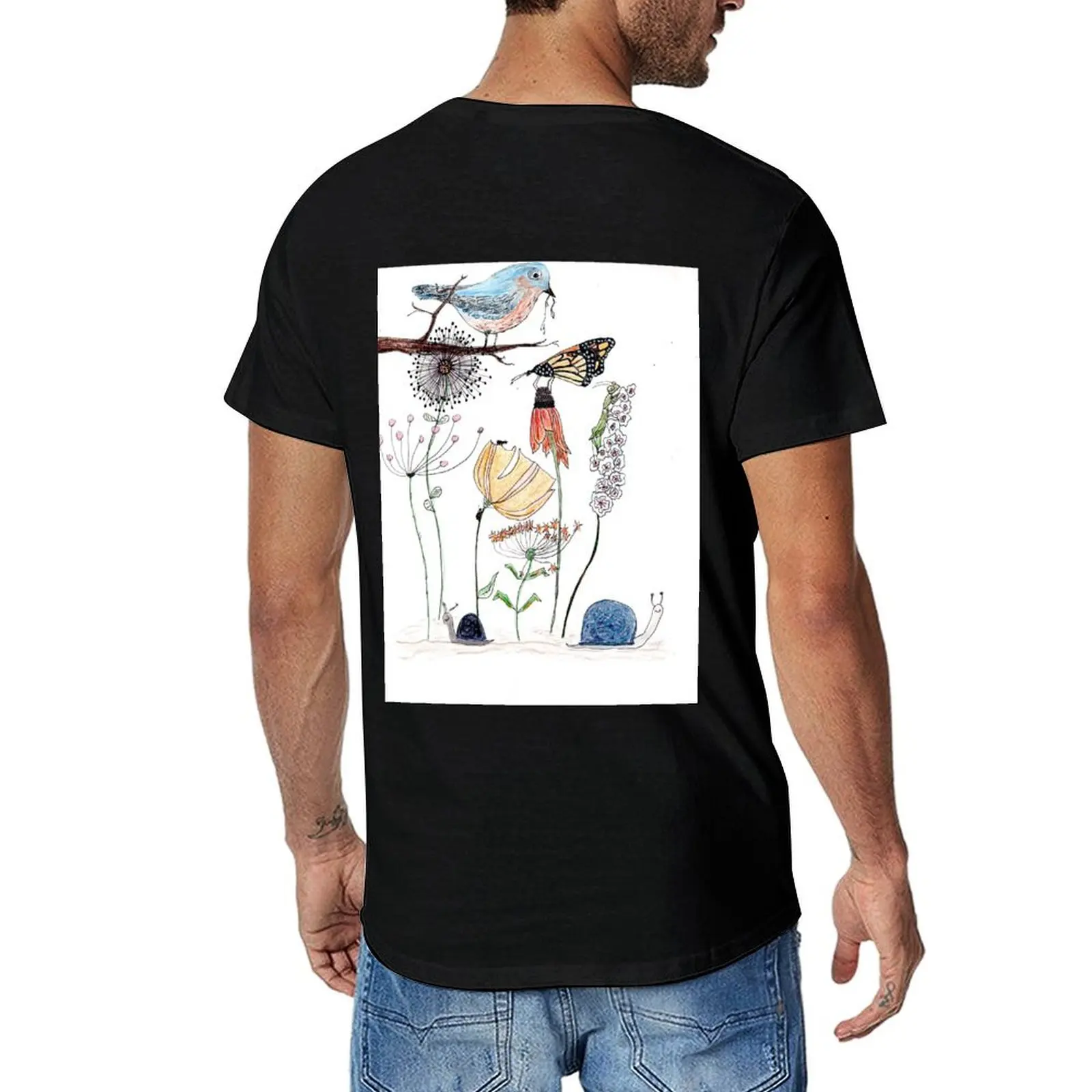 

Friends hanging out T-Shirt sports fans plus size tops big and tall t shirts for men