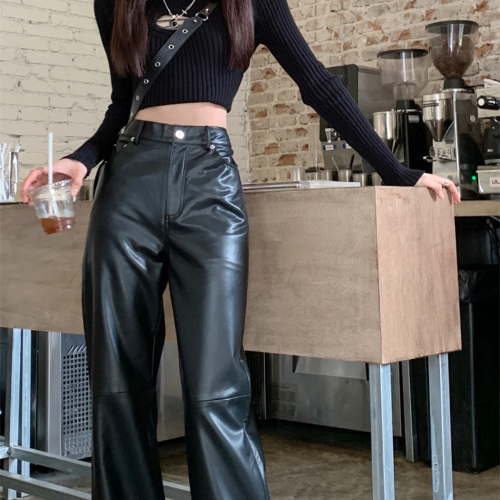 Кожаные Брюки Женские Купить Интернет