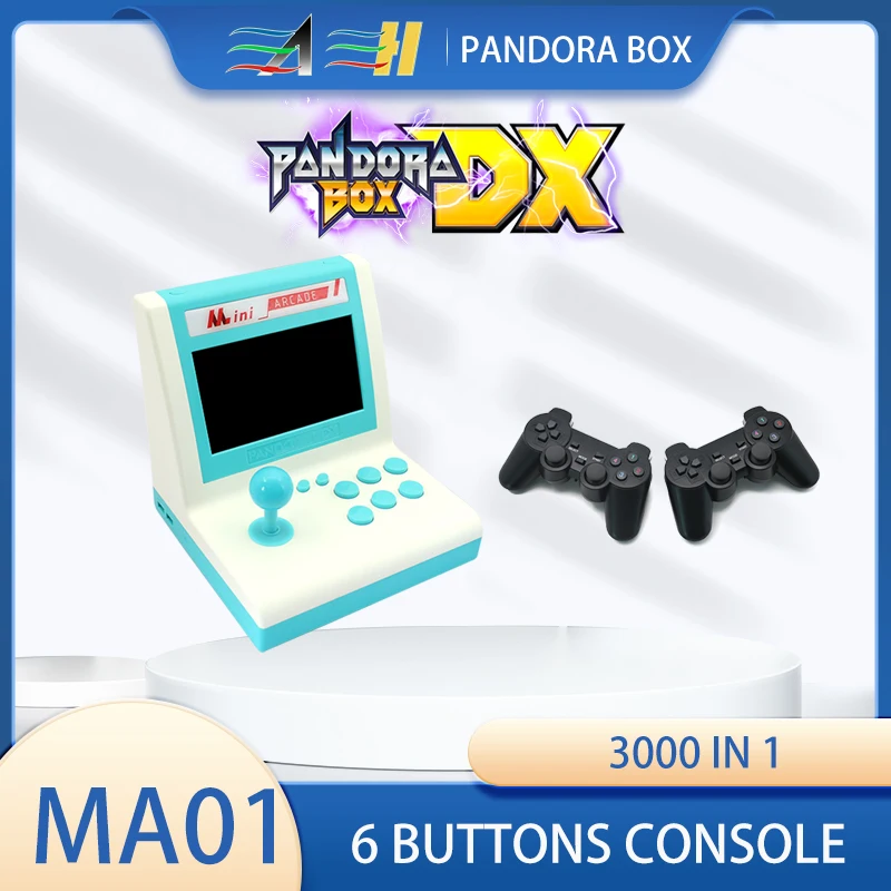 Mini Arcade Machine Gamer Cabinet Bar Top Game Machine Arcade Machine Kit Pandora Box Dx 5000 In 1