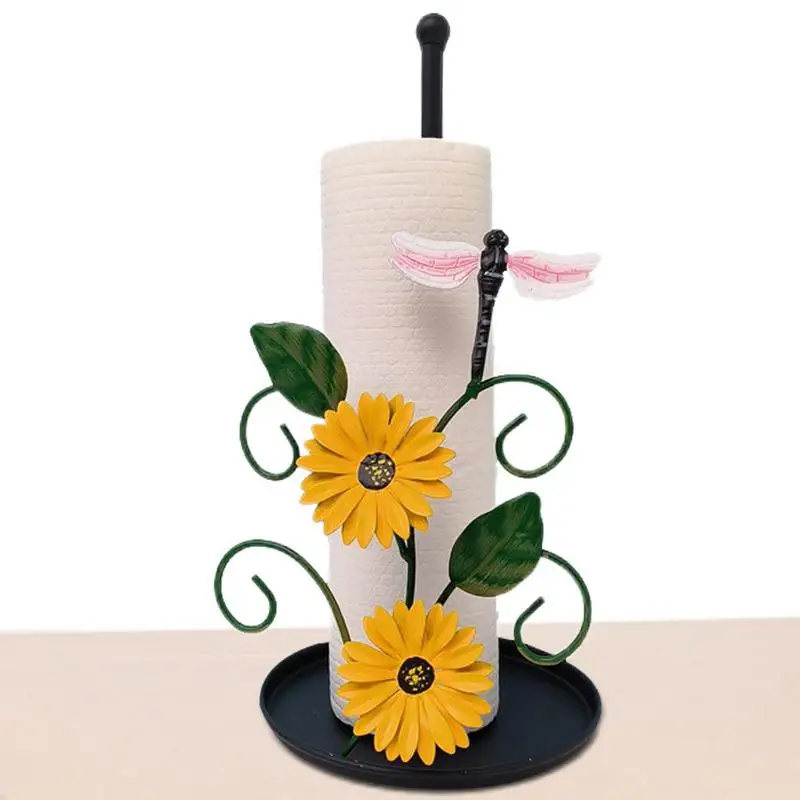 SunflowerKitchenPaperTowelHolderSunflowerKitchenDecorAnd