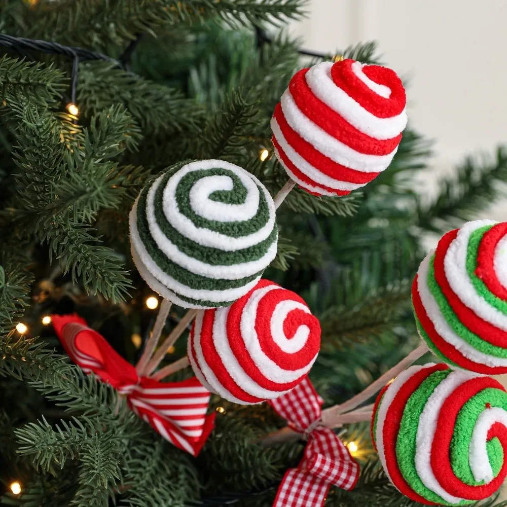 Christmas Foam Candy Decorations Simulated Flowers