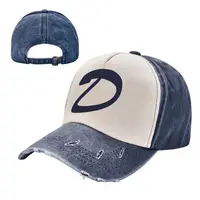The Walking Dead Clementine Unisex Style Baseball Caps Distressed Denim Hats Cap Hip Hop Outdoor Summer Adjustable Snapback Cap 2