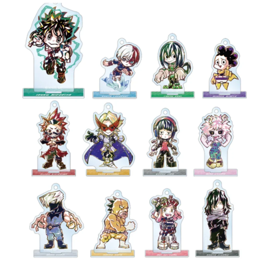 

Аниме Asui Tsuyu Yaoyorozu Tokoyami Fumikage мини-фигурка кукла акриловые подставки модель Косплей игрушка подарок