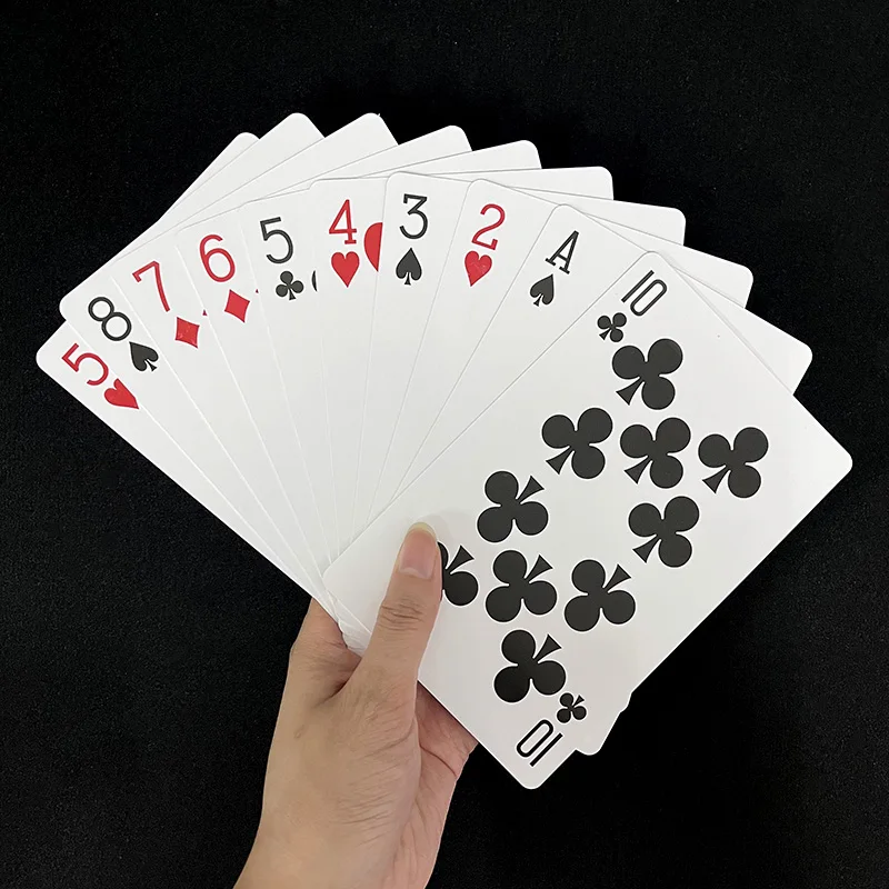 

Jumbo Card Prediction Magic Tricks Close up Illusions Gimmicks Props Mentalism Mind Read Trick Predict the Selected Card Magia