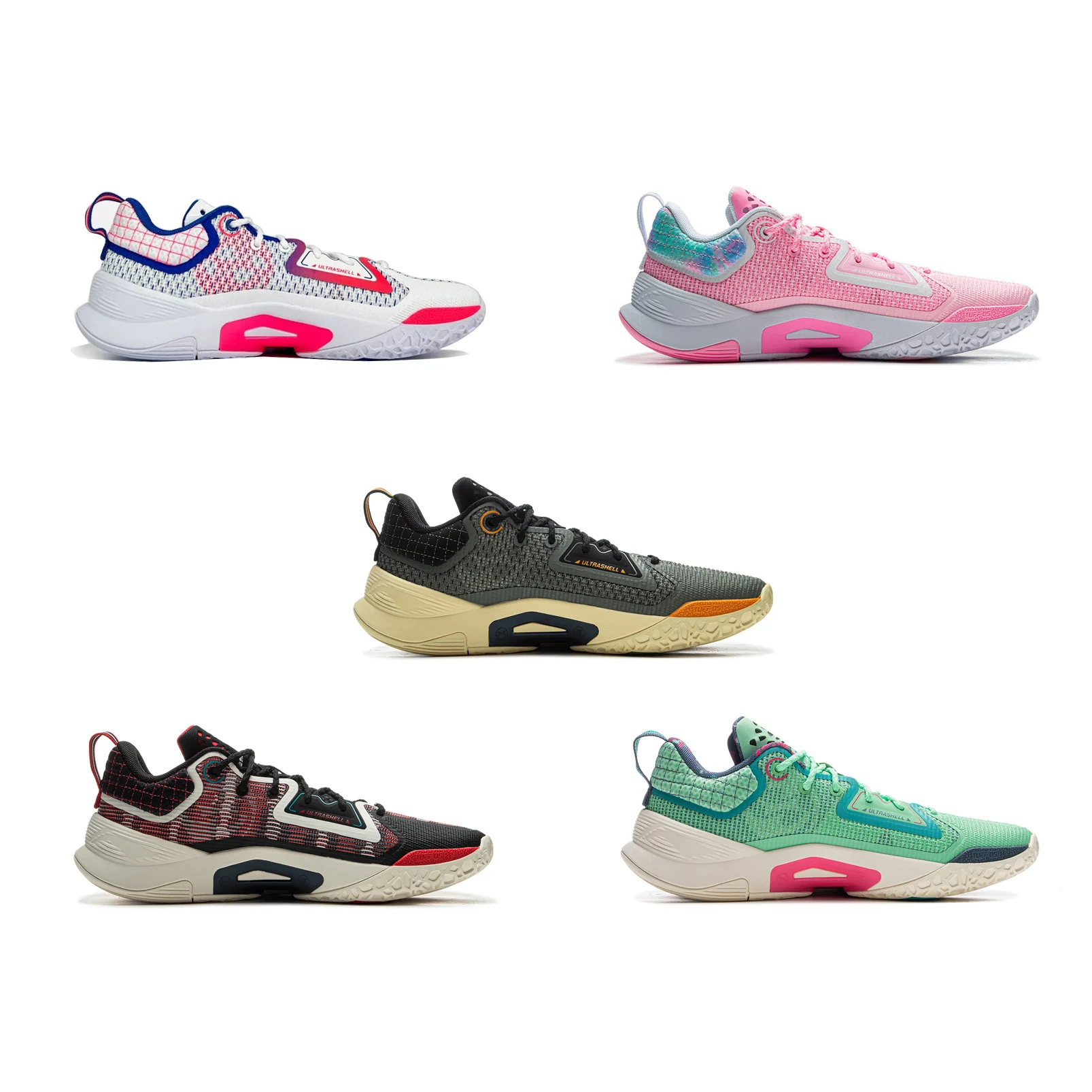 Li-Ning Men BAD5 DOMINATOR I Outdoor Basketball Shoes BOOM Cushion Stable Support LiNing Wearable Sport Shoes ABFV003