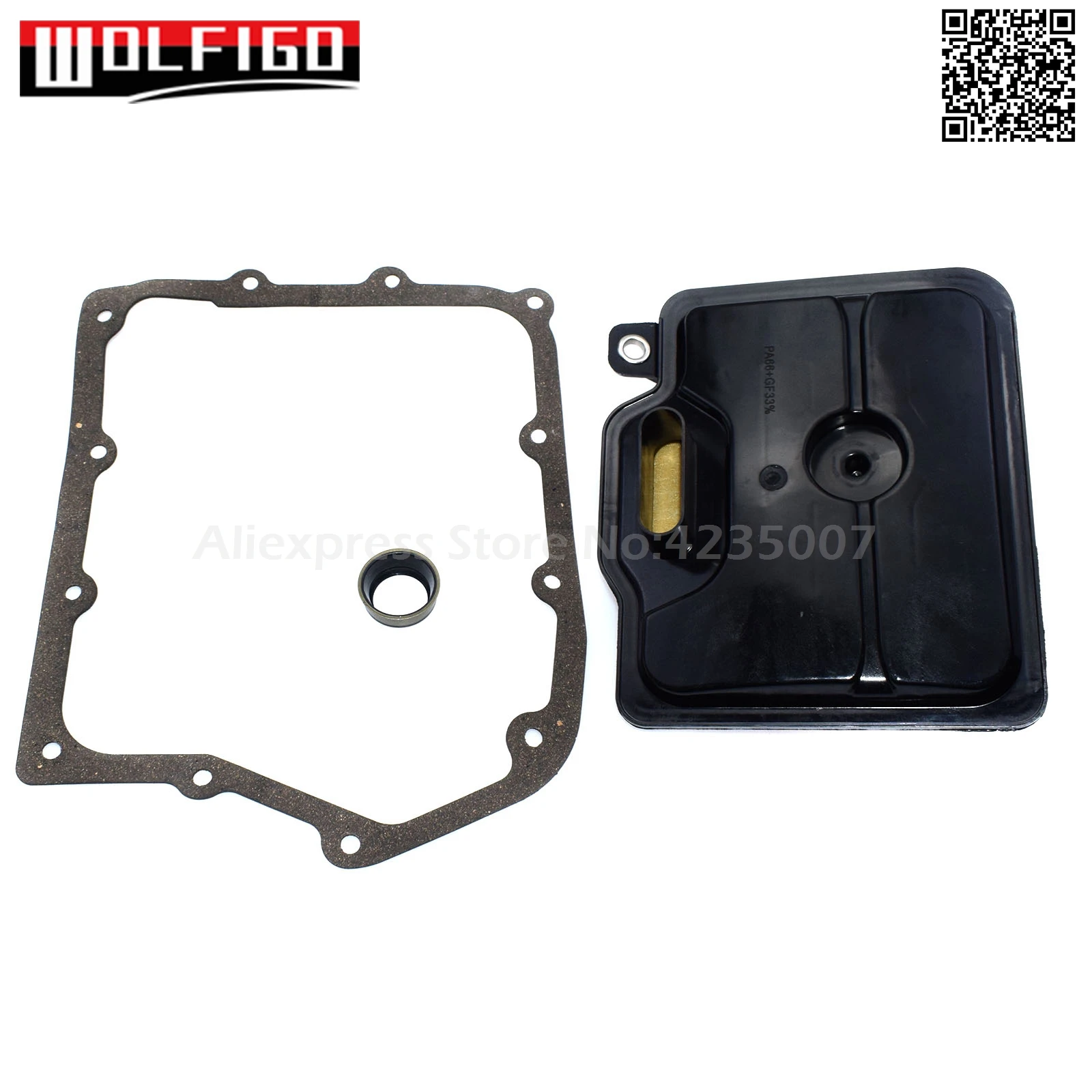 WOLFIGO New 62TE 62TEA Auto Transmission Filter Pan Gasket For CHRYSLER 200 PACIFICA CS DODGE AVENGER 5078555AA,68018555AA