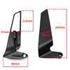 For KAWASAKI ER6N ER6F ER-6N Motorcycle Mirrors Stealth Winglets Mirror To Rotate Adjustable Mirrors 6