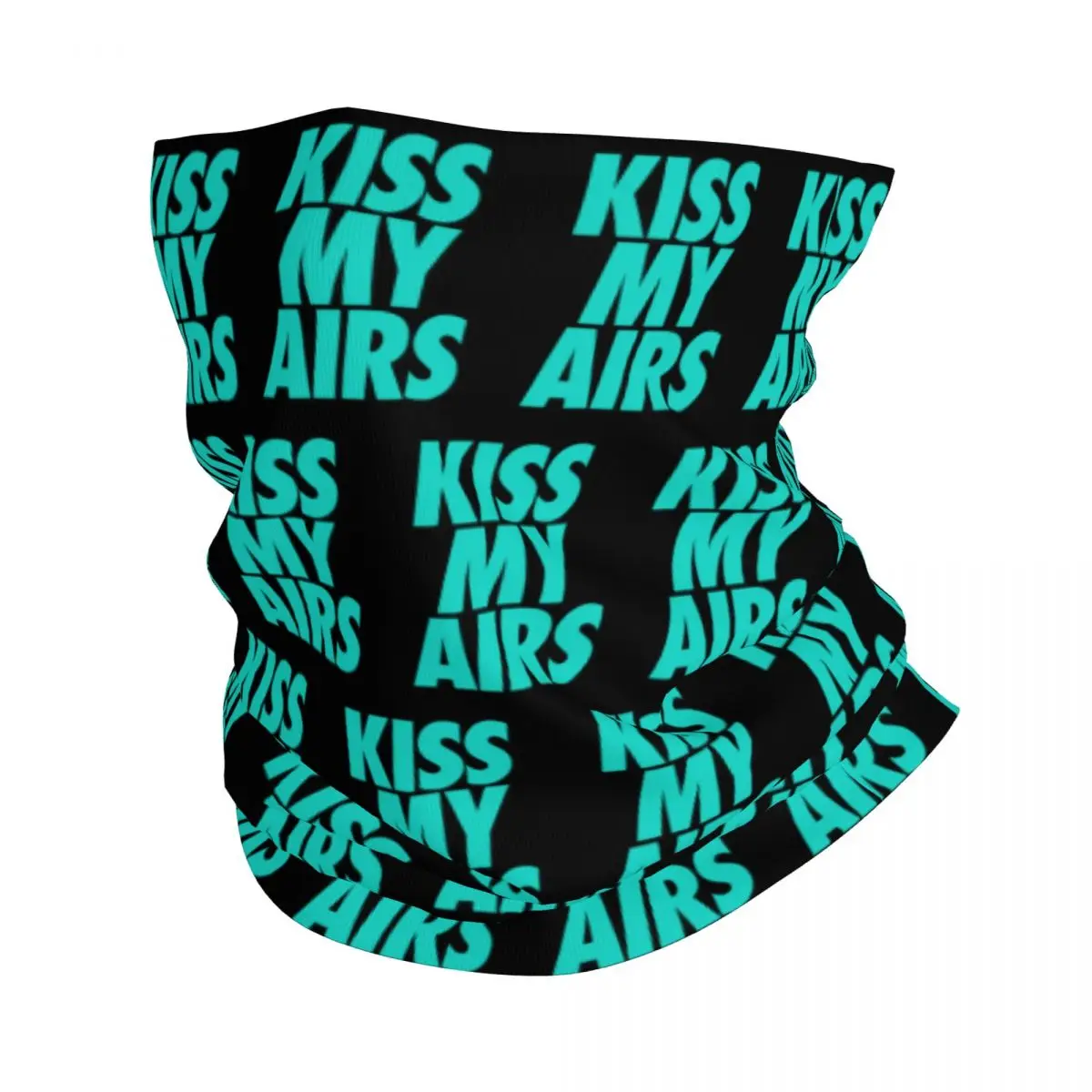

Kiss My Airs Bandana Neck Warmer Men Women Winter Ski Tube Scarf Gaiter Face Cover