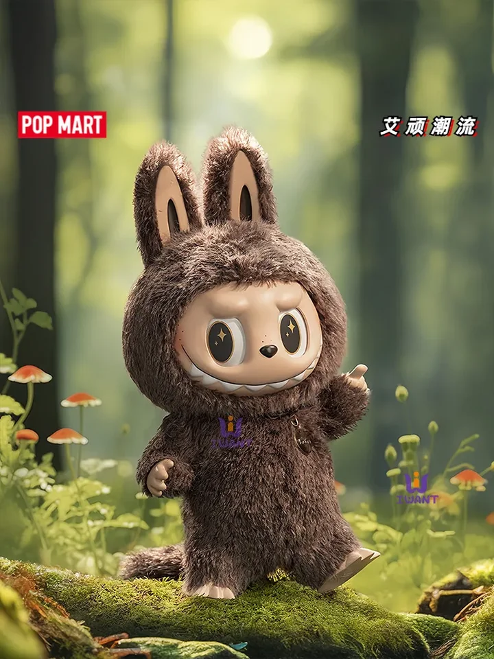 58cm Genuine Zimomo I Found U Enamel Plush Figure Labubu Large