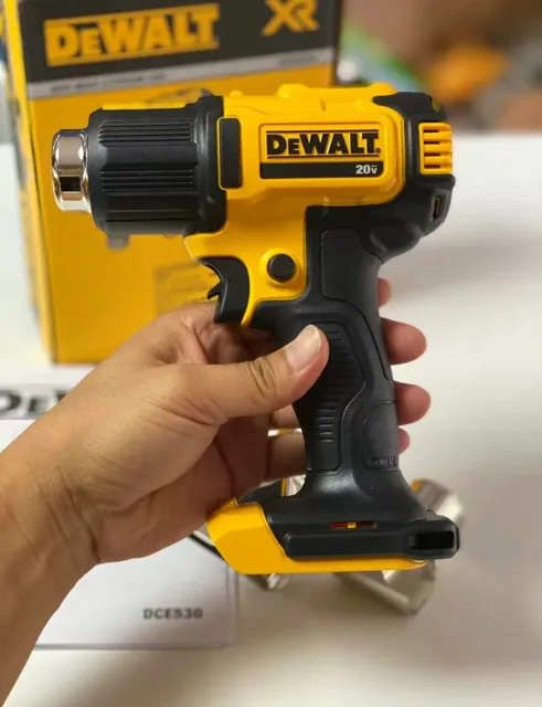 DEWALT Heat Gun 532°C 20V Cordless Rechargeable Hot Air Gun For