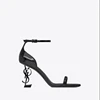 High Heel Sandals Elegant Sexy Women's High Heels New High Quality Design Metal High Heel Patent Leather Banquet Zapatos De 6