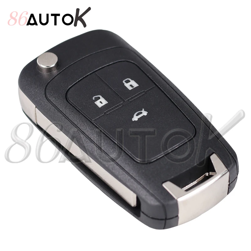 Key Case for Buick Chevrolet Camaro Impala Aveo Malibu Sail Orlando Cruze Epica Lova Trax Spark Car Remote Key Shell Cover