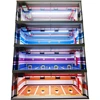 1:18 Model Car Garage Scene Underground Parking Lot Double Parking Space Display Box Dust Cover Children Toys 1