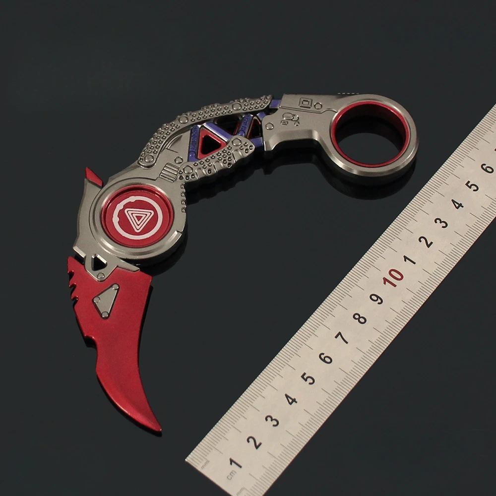 APEX Heirloom Weapon Raptor Claw Knife Upgrade Model Outdoor Training Knife with Holster 16cm