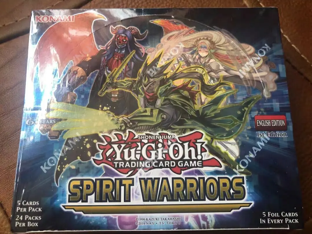 

Yugioh Master Duel Monsters Spirit Warriors SP07 English TCG Collection Sealed Booster Box
