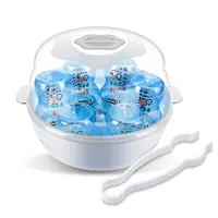 Microwave Steam Steriliser  Baby Bottles High Temperature Microwave Steam Nipple Sterilizer Baby Bottle Holder