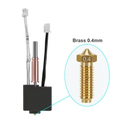 Enhanced Hotend Upgrade Nozzle and Thermistor Kit - Precision Spare Parts and Accessories (Standard hotend br)