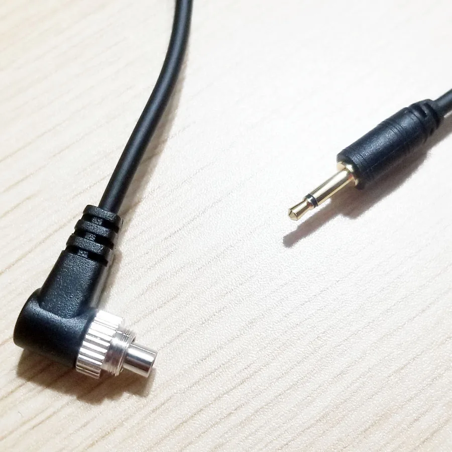 Cavo PC Sync Per Flash - Maschio/Maschio 100cm, Per Canon Nikon, Con Blocco A Vite - Foto 6