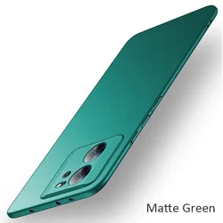 Xiaomi Mi 13T Shockproof Lightweight Ultra Slim Matte Hard PC Case for Xiaomi Mi 13T Pro (Matte Green)