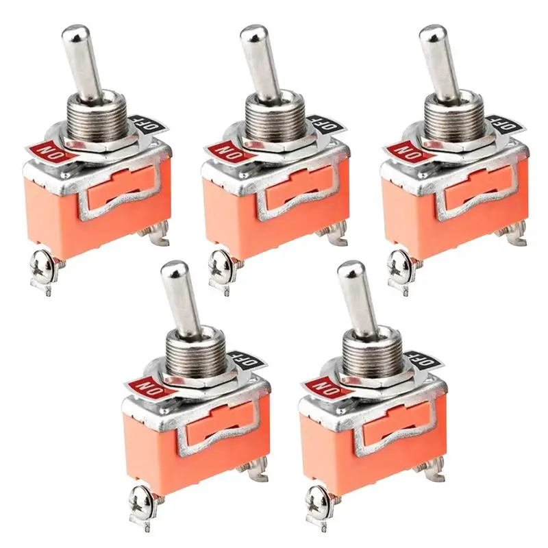

Heavy Duty Rocker Toggle Waterproof Toggle Switch AC250V 15A With With Waterproof Boots Heavy Duty 2 Pin SPST Rocker Toggle For