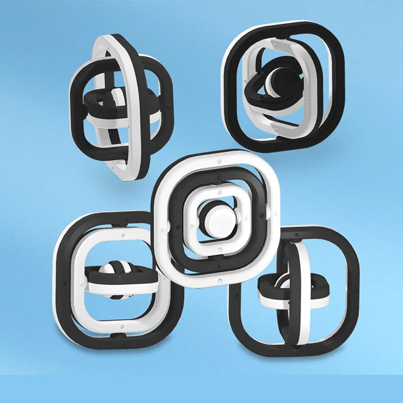 

3D Finger Spinner Infinite Flip Gyro Toy Bearing Fidgets Spinner Hand Top Spinners Finger Gyro Stress Relief Toys gift