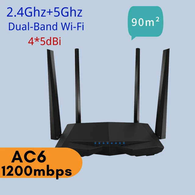Tenda Wifi Router AC2100 Wireless Repeater Gigabit Router Dual-Band 7*6dBi High Gain Antennas Vpn Network PK Xiaomi WIFI Router AC6