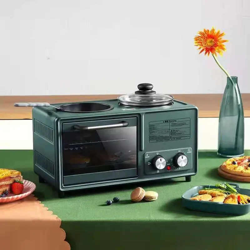 4-in-1 Breakfast Machine Household Multifunction Four-Oven Oven Toaster Toaster Mini Electric Oven 4