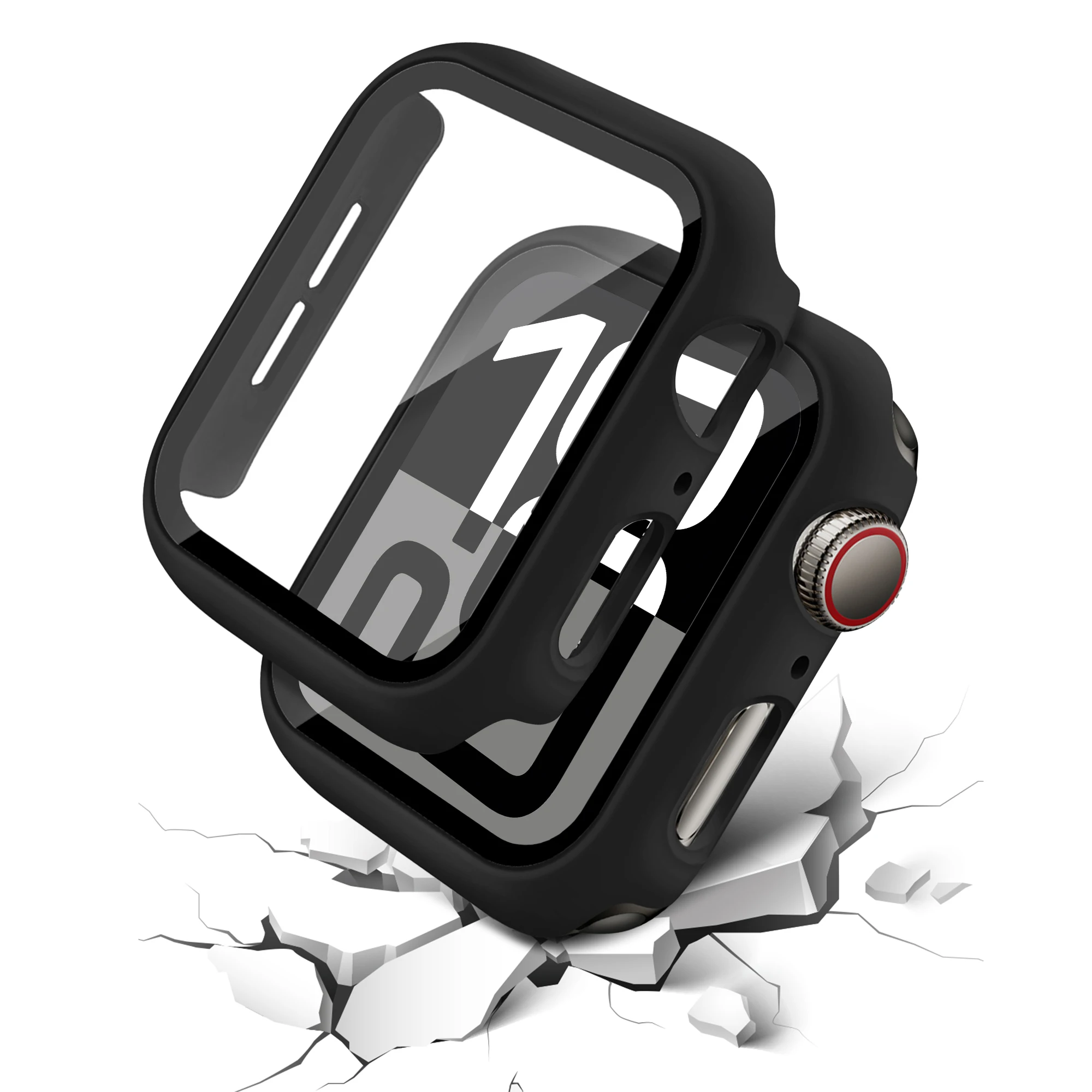 Glass+PC Case Apple Watch 10 46MM 42MM Accessories HD Tempered Screen Protector Hard Bumper iWatch Series 10 Cover 42 46 mm apple watch screen protector watch screen protector case watch accessories watch screen protector apple watch screen protector case watch case watch protective case watch cover watch protective cover glass cover