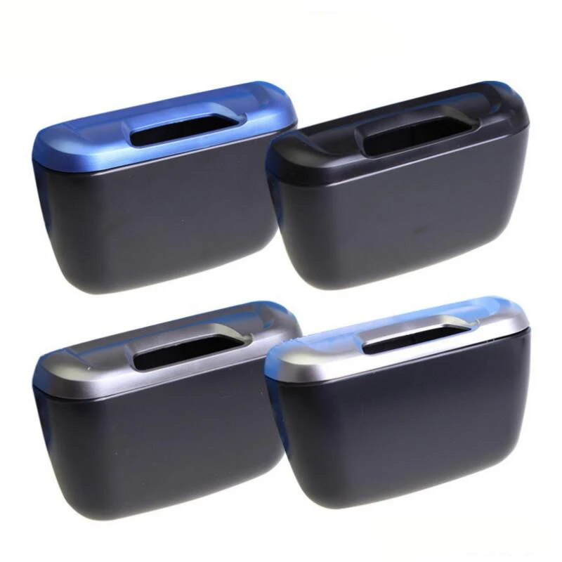 BROSHOO Multifunctional Car Garbage Bucket Hanging Garbage Bucket Paste Type Glove Box Side Loading Car Styling