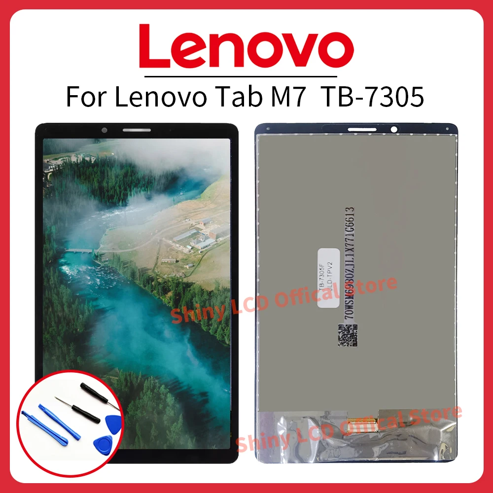 LCD DisplayTouch Screen AssemblyFor Lenovo Tab M7 TB-7305 TB-7305F