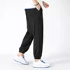 New Ultra-thin Men Fashionable Trendy Ice Silk Pants Comfortable High Elasticity Breathable Summer Outdoor Sports Fitness Pants 3