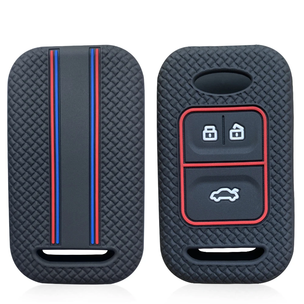 Durable Silicone Car Key Fob Protector Cover in Stylish Design