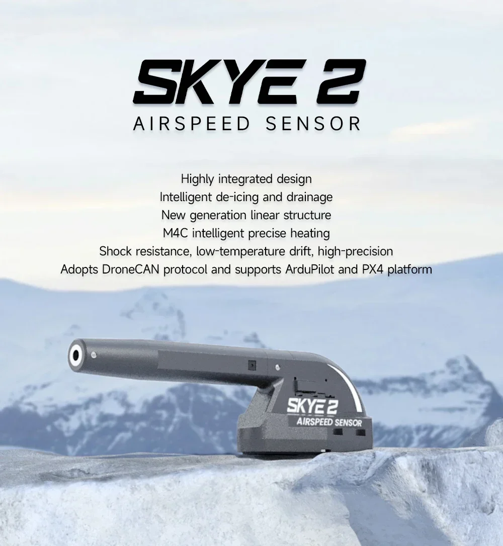 CUAV SKYE v2 Module Pitot Chauffant pour PX4 Pixhawk - Drone UAV