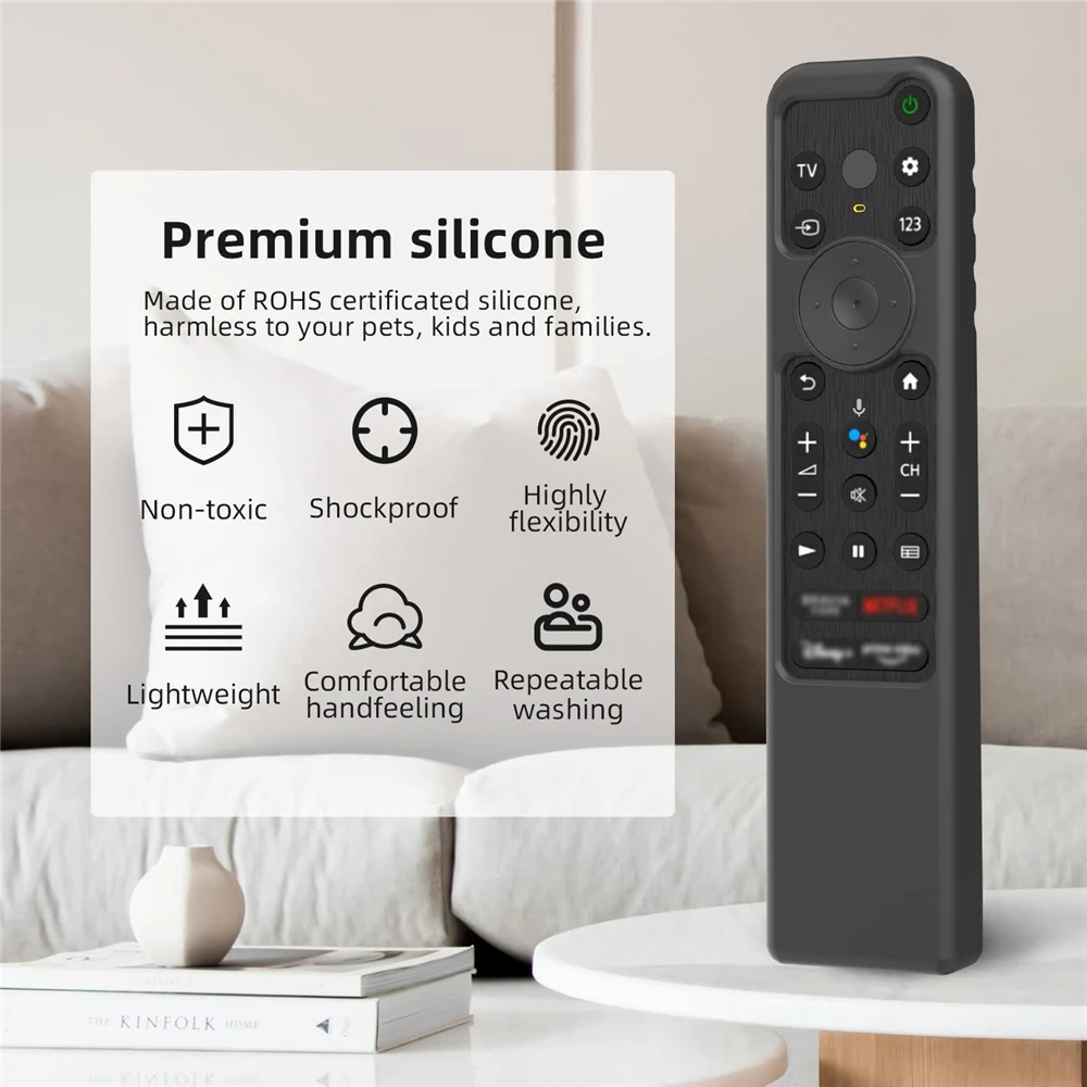 

Case RMF-TX800P TX800U TX800C TX900U TX900C TX900P for Sony XR X95K X90K A80K 4K OLED TV Remote Control Silicone Luminous Cover