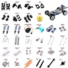 Wltoys124017 Original RC CAR Parts Chassis Gear Dog Bone Steering Cup Rocker Arm Assembly Modification 1