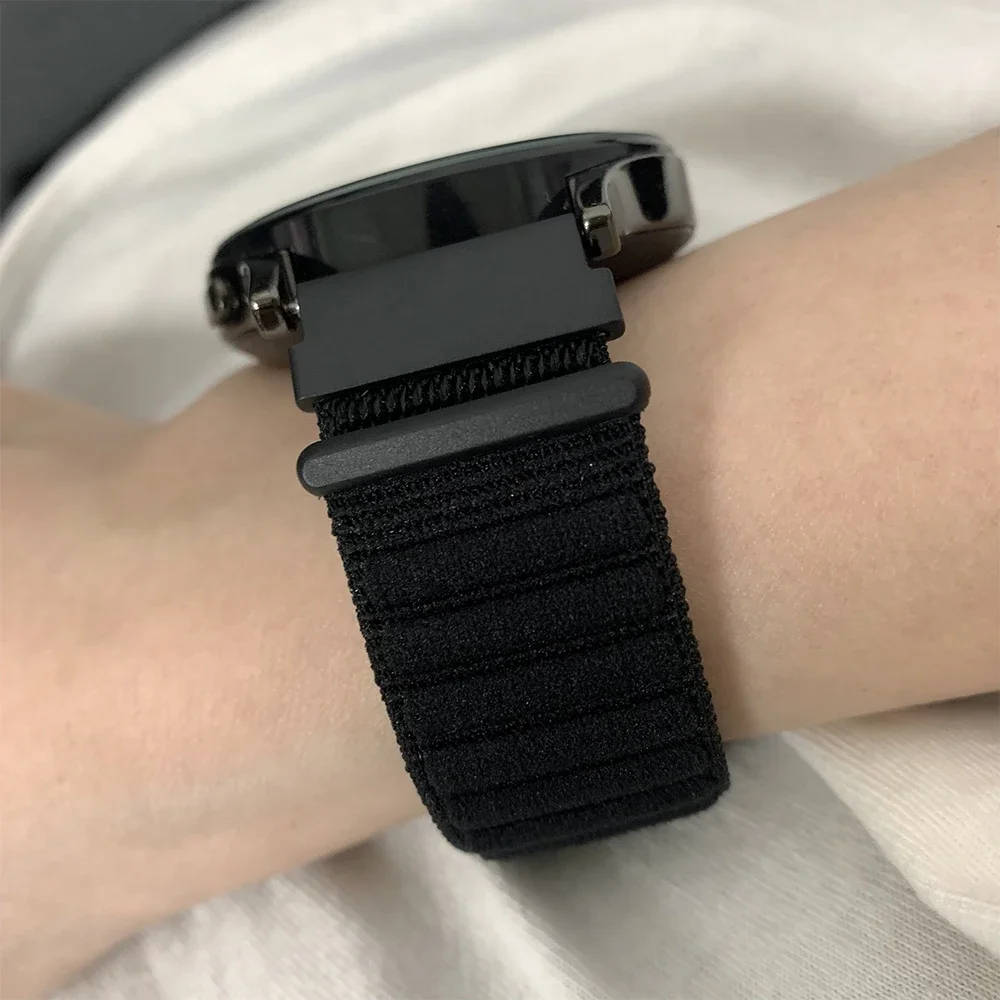 Nylon Wavy Breathable Loop Strap - 20mm/22mm Band Replacement Wrist Bracelet