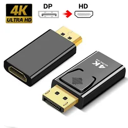 4K DisplayPort to HDMI Adapter for High - Definition Video and Audio (4K)