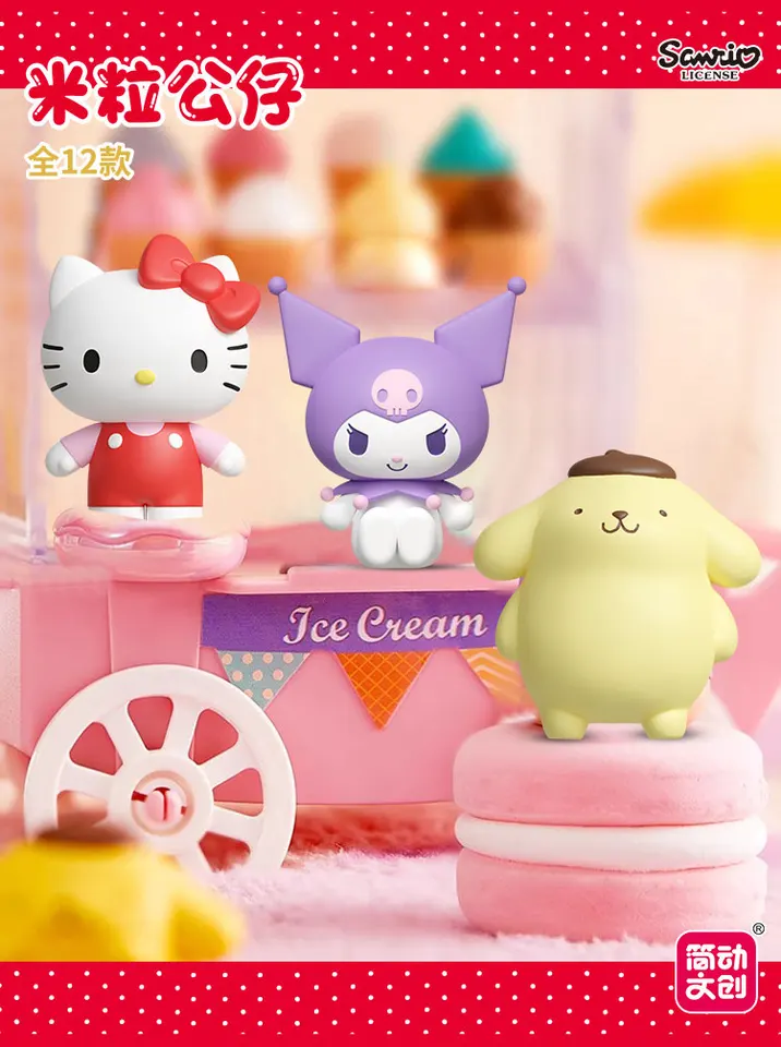 Jandoon Original Sanrio Blind Box Doll Hello Kitty Melody Kuromi